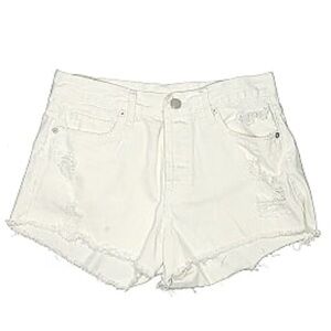 Calvin Klein white jean shorts sz Various